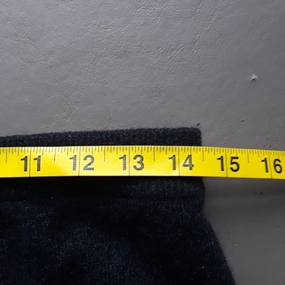 Lecomte Wool Viscose Longline Pencil Skirt Size M/L - Picture 6 of 12